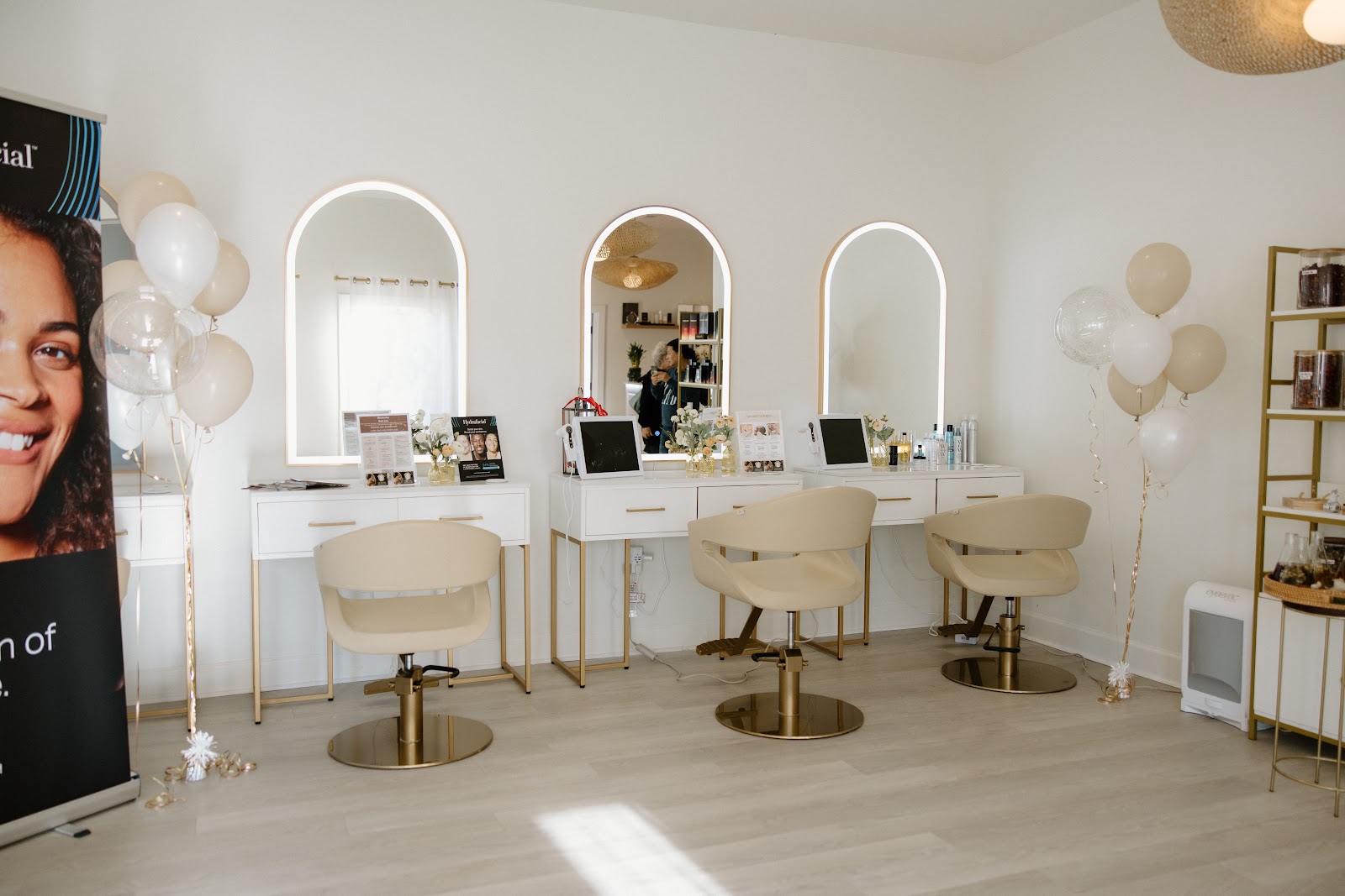 Demure Head Spa nail work in Hilton Head Island, South Carolina